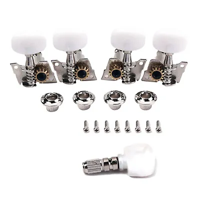 5pcs Zinc Alloy PVC Banjo Machine Head Tuners Tuning Pegs Instrument Parts NEW • $20.22