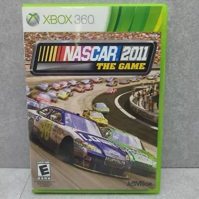 NASCAR The Game 2011 (Microsoft Xbox 360 2011) Complete With Manual - Tested  • $12.95