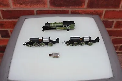 Bachmann OO LNER V3 Incomplete 2-6-2T Loco Chassis X 2 & Green Body +Extra Motor • £39.99