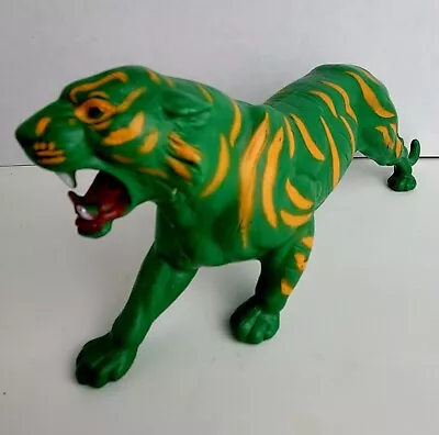Vintage 1983 Battle Cat MOTU Green Tiger Masters Of The Universe He-Man Line 🐅 • $12.88