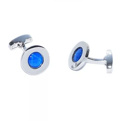 £9.99 • Buy Masonic Blue Centred Cufflinks Presented In A Cufflink Box X2RCC007