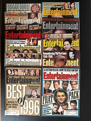 ENTERTAINMENT WEEKLY Magazine - Various Issues From 1997 1998 • $10