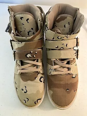 Radii Straight Jacket Camo FM1037 Size 13 NWT Dirt On Sole See Pic High Tops • $35