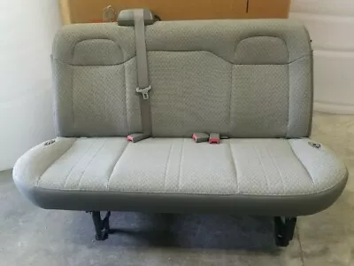 11-20 Chevy Express/GMC Savana Van 2nd/3rd Row 3-passenger Gray Cloth Bench • $250