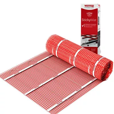 Warmup® StickyMat Electric Underfloor Heating System 150W SPM12 For 12 Sqm • £359.99