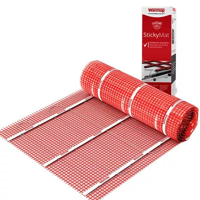 Warmup® StickyMat Electric Underfloor Heating System 150W SPM9 For 9 Sqm • £284.99