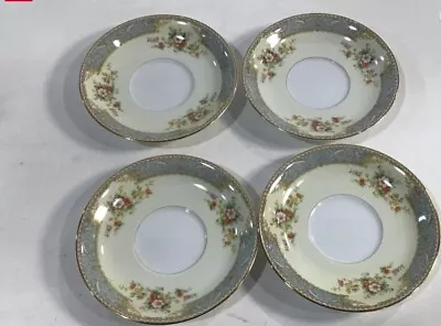 **VINTAGE** Noritake Porcelain Saucers Made In Occupied Japan • $35