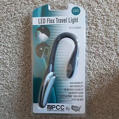 LED Flex 180 ° Travel Light New In Factory-Sealed Pkg W Batteries In Black/ Gray • $7.95