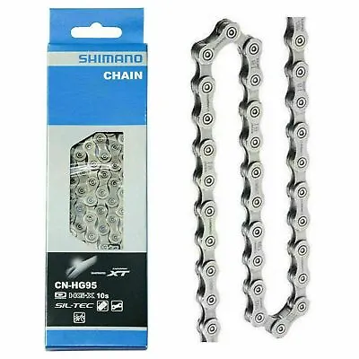 Shimano MTB Bike Chain Deore XT CN-HG95 10 Speed Road Bike Chain 116 Link Quick • $16.59