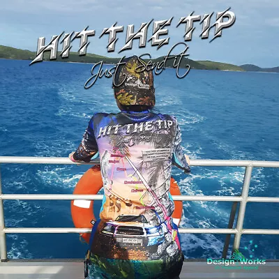 $62.95 • Buy Cape York Hit The Tip UV Protective Breathable Fishing Shirt - Men, Ladies, Kids