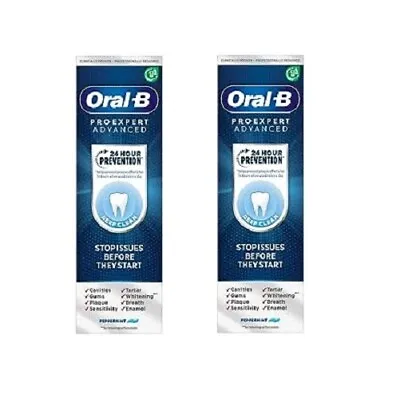 View Details ORAL B PRO-EX DEEP Clean T/Paste, Pack Of 2 • 9.99£