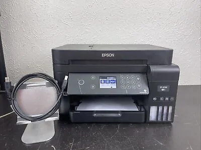 Epson WorkForce ET-3750 EcoTank All-in-One Supertank Printer W/ USB Cable & Ink • $185