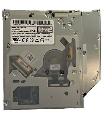 Apple SuperDrive UJ8A8 CD/DVD (A1278 13  A1286 15  A1297 17  2009-2012) • $8.99
