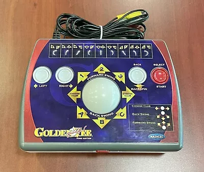 Radica GOLDEN TEE Golf Home Edition Plug And Play Desktop TV Video Game WORKING • $24.99