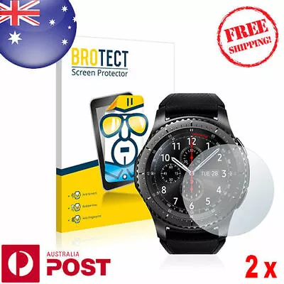 Samsung Gear S3 Frontier - 2 X HD-Clear Screen Protectors - BROTECT® - P010 • $5.99