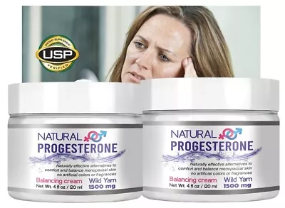 2 Cream Menopause Support Made In USA Natural Menopause Hot Flash PROGEST • $22.29