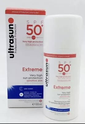 ULTRASUN EXTREME 50+ VERY HIGH PROTECTION 100ml NEW • £9.45