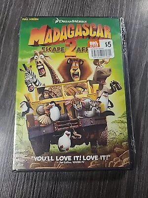 Madagascar: Escape 2 Africa (DVD 2009 Sensoramtic Full Screen) • $5