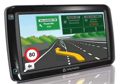 NAVMAN MY 60T 5  Touchscreen Car GPS - WARRANTY - AUSTRALIAN MAPS • $59.95