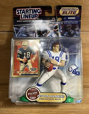 2000 Peyton Manning Indianapolis Colts Starting Lineup Elite Football Figure New • $13.49