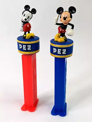 Vintage Mickey Mouse Pez Dispensers 1940 2000 Versions Disney • $10.49