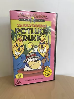 Yacky Doodle Potluck Duck VHS 1960 Hanna-Barbera Superstars Vintage Retro • $13.11