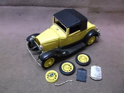 VINTAGE 1/24 1/25 1930s ERA FORD RUMBLE SEAT ROADSTER COUPE BUILT MODEL KIT • $10