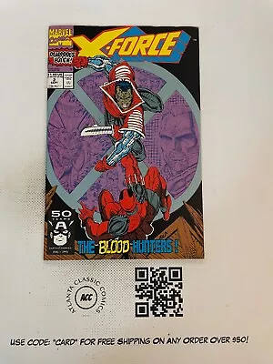 X-Force # 2 NM 1st Print Marvel Comic Book 2nd Deadpool Appearance Key 7 SM15 • $3.99
