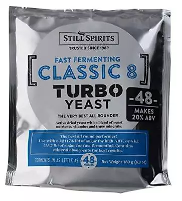 Still Spirits Classic Turbo Yeast 18% 175 Gm • $8.99