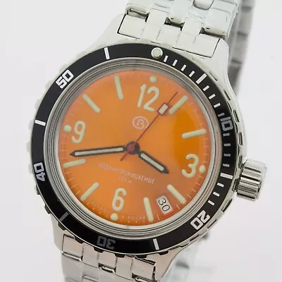 Brand New Vostok Amphibian Watch Diver Moded By Favinov 200m New Lume US Seller • $199.99