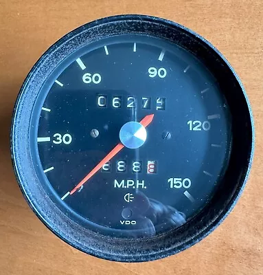 Porsche 911 S/t/e/l Speedo Speedometer Vdo 150 M.p.h. 90174110213 • $195