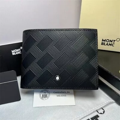 MONTBLANC Men's Leather Wallet -3.0 Series 6cc (131762) • $51