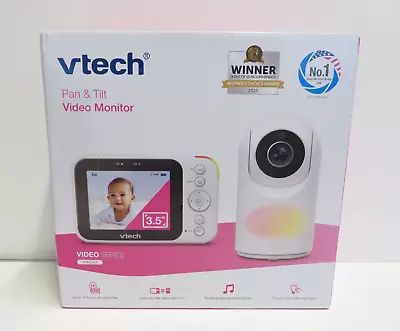 Vtech Pan & Tilt Video Monitor And Camera 3.5” Monitor Video Series VM4263 - NEW • $38.98