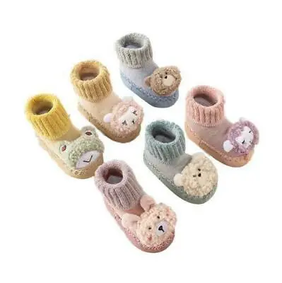 £4.99 • Buy Newborn Baby Girl Boy Toddler Anti-Slip Socks Shoes Floor Slippers Sock Shoes UK