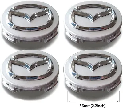 SET OF 4 Mazda A127 BBM237190 3954 Maita MX5 Wheel Center Caps Hubcaps 2.125  • $24.99