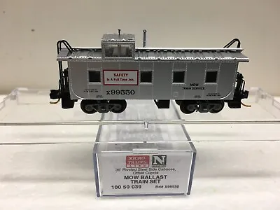 N Scale Micro Trains MTL 100 50 039 MOW Caboose X99550 From Ballast Train Set • $60