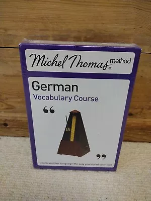 Michel Thomas Method: German Vocabulary Course CD Language Box Set NEW • £29.95