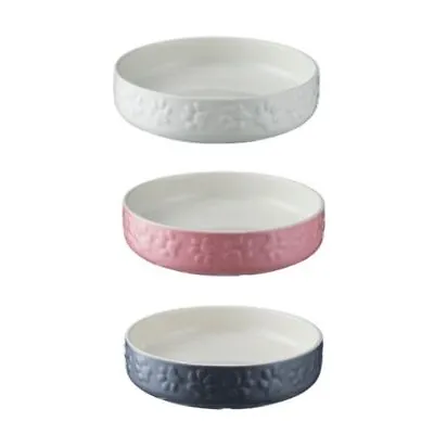 Mason Cash Colour Mix Food & Water Dish Bowl Cat Feeding Plate Stoneware Saucer • £7.27