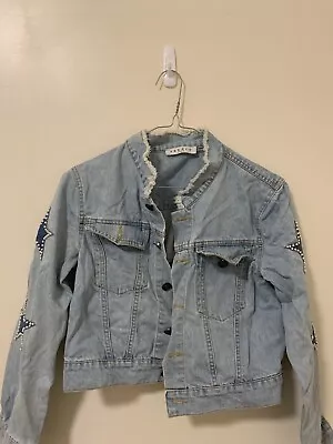 Denim Jacket Size 6/8 • $16