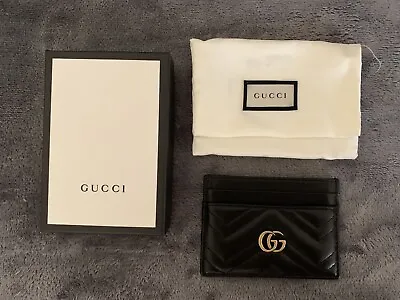 $410 • Buy Authentic Gucci GG Marmont Card Case/holder  RRP $460