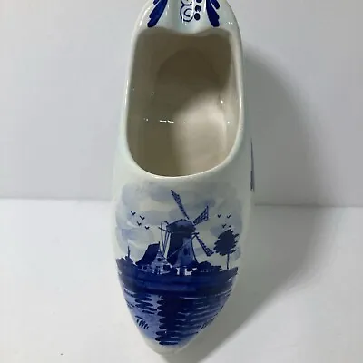 Delft Hand Painted Holland Shoe Ashtray • $10