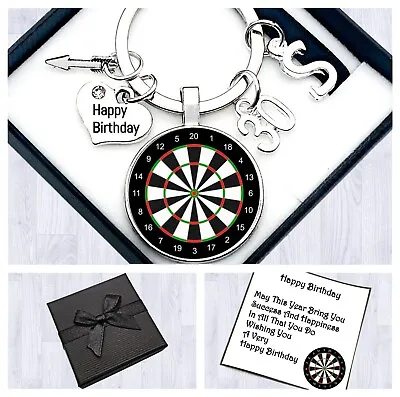 18th. 21st. 30th Birthday Gift. Darts Player Gift. Keyring. 60th. 70th. 80th • £5.95