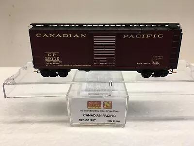 N Scale Micro Trains MTL 020 00 987 Canadian Pacific CP 29110 Express Box Car • $50