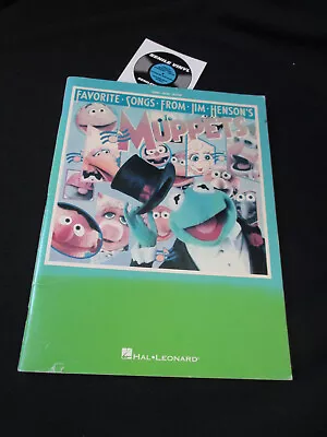 Favorite Songs From Jim Henson’s Muppets. Piano-Vocal-Guitar • $14.99