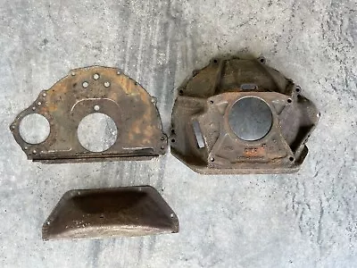 65-76 FORD FE Manual Transmission Bell Housing W/ Inspection Cover & Plate • $250