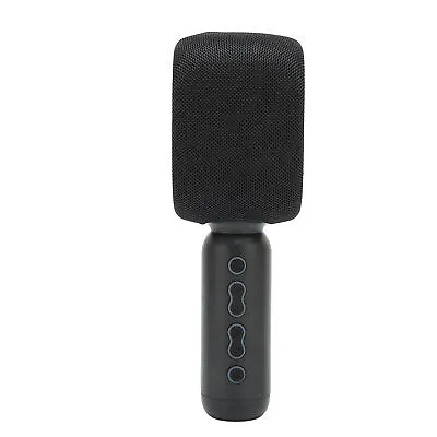 Wireless Mic HiFi Dual Speakers Handheld BT 5.0 Mic With Cool Light And 5 V BGS • £27.07