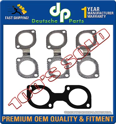 Exhaust Manifold Gasket SET 4 For BMW E32 E34 E38 X5 E60 E65 V8 740i 540i 740i • $21.99