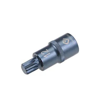 1/2  Drive M12 12mm Triple Square Spline Bit Socket S2 Steel Bits CR-V  • $15.72