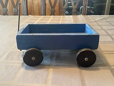 Wooden Wagon (toy Sized Handmade) • $10