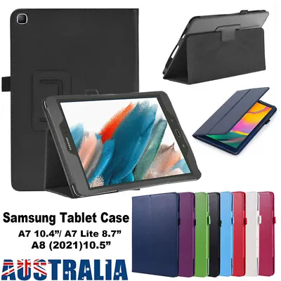 For Samsung Galaxy Tab A8 10.5  X200 A7 T500 A7 Lite 8.7 Tablet Stand Case Cover • $13.79